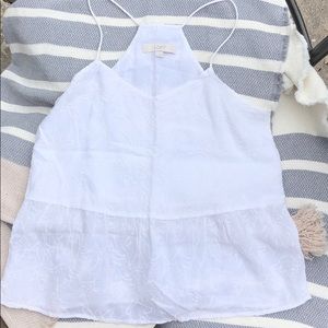 LOFT Ann Taylor Peplum Top